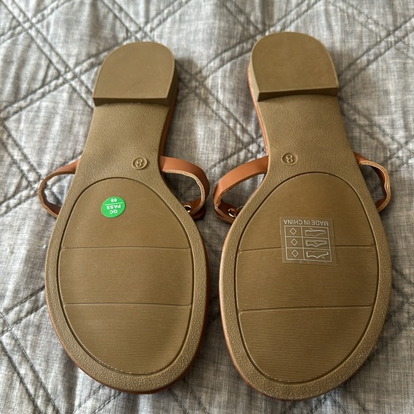 Women's Brown Sandals - Picture 3 of 5